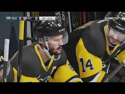 NHL 18 - Stanley Cup: Nashville Predators vs Pittsburgh Penguins Gameplay (1080p60)