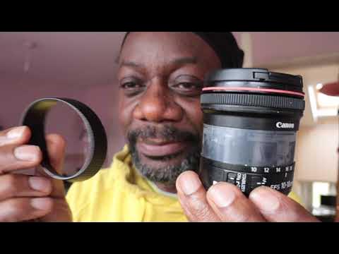 How to repair loose rubber rings on lenses (without replacing it) 