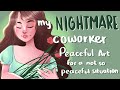 Storytime: My NIGHTMARE Coworker | March Lineart