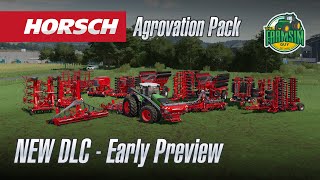 Horsch Agrovation DLC - Machinery Preview - Farming Simulator 22