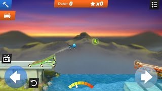 Bridge Constructor Stunts (by Headup Games) - arcade game for android and iOS - gameplay. screenshot 5