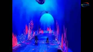LED tunnel LED flexible soft module LED curved arch screen LED special shaped creative display used screenshot 5