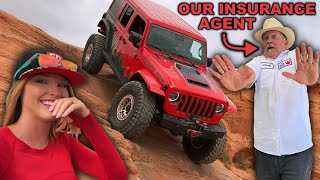We Take Our INSURANCE AGENT OFF ROAD in our Jeep!