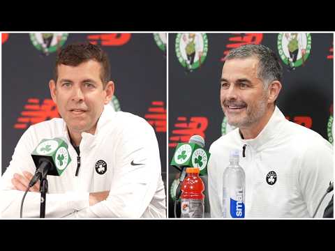Brad Stevens and Bill Chisholm Explain Jaylen Brown Trade | LIVE Celtics Press Conference