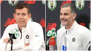 Brad Stevens and Bill Chisholm Explain Jaylen Brown Trade | LIVE Celtics Press Conference
President of Basketball Operations Brad Stevens and Lead Owner and Governor Bill Chisholm Brad Stevens and Bill Chisholm Explain Jaylen Brown Trade | LIVE Celtics Press Conference