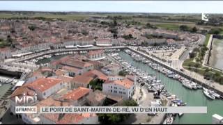 VUE D'EN HAUT : Le port de Saint Martin de Re?