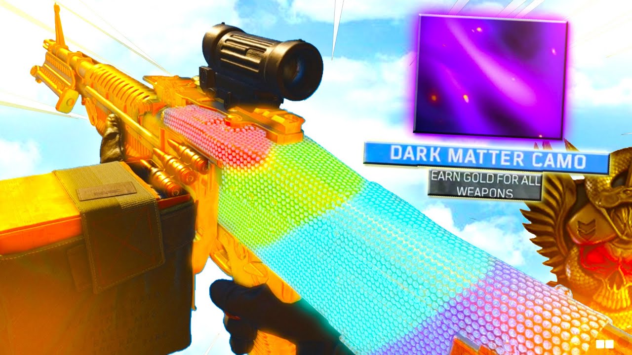THE GOLD M60 DIAMOND LMGs ACHIEVED! (TIPS AND TRICKS) ROAD TO DARK MATTER BLACK OPS COLD WAR (NUKE)