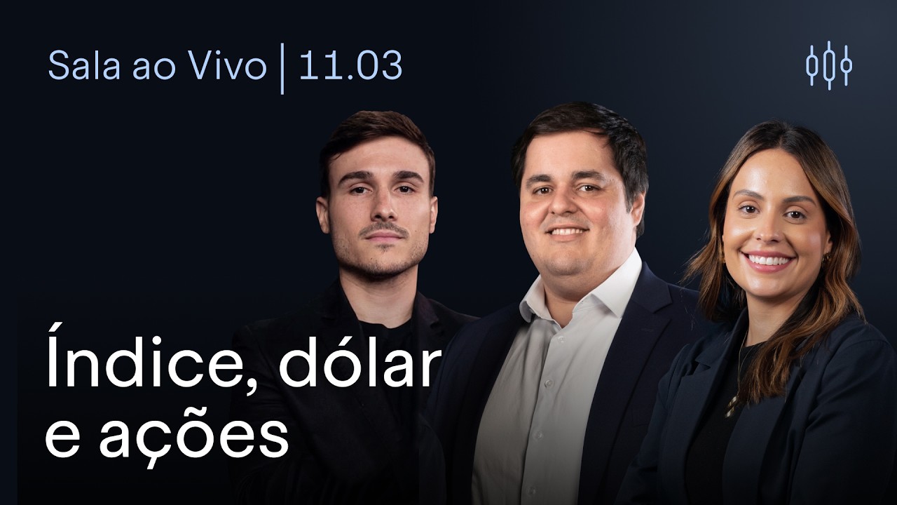 DAY TRADE E ANÁLISE TÉCNICA AO VIVO | Índice, Dólar e Ações | BTG Trader 10/03/2026