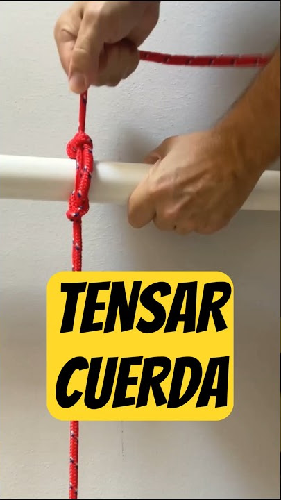 Cómo tensar una cuerda de tendedero – INGADESA