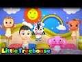 Cinq petits bbs  musique enfant  ducation  little treehouse franaise  comptines bb