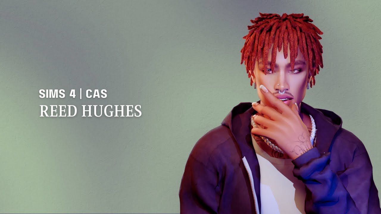 Max Reed Sims Reed SIMS 4 CAS | Reed Hughes | CC FOLDER + DOWNLOAD LINK - YouTube