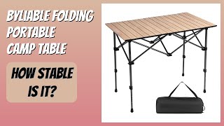 REVIEW (2026): Byliable Folding Portable Camp Table. Features