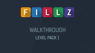 Fillz - Walkthrough Level Pack 1 screenshot 4