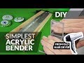 DIY simplest acrylic bender plexi bend - made from old hair dryer