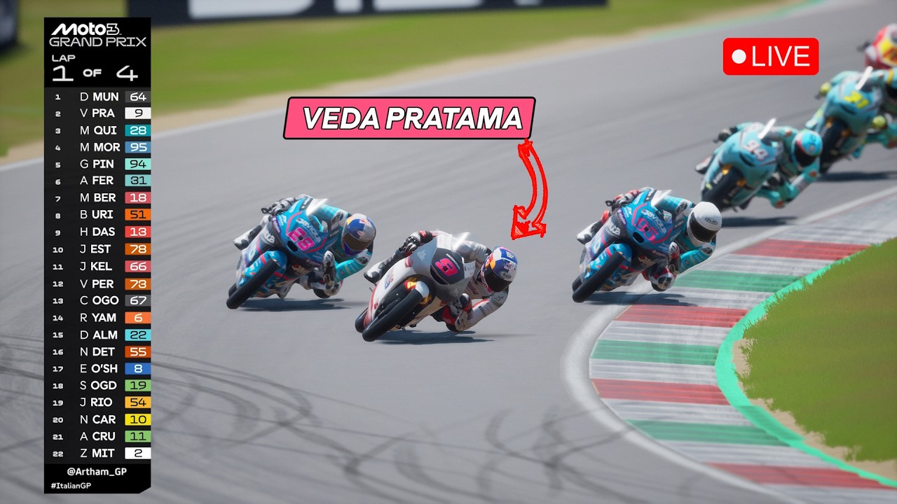 MotoGP™️2026❗VEDA PRATAMA MASTER 3RD IS BACK❗TETAP KOSNSITEN RAIH PODIUM DEMI PODIUM❓#ItalianGP