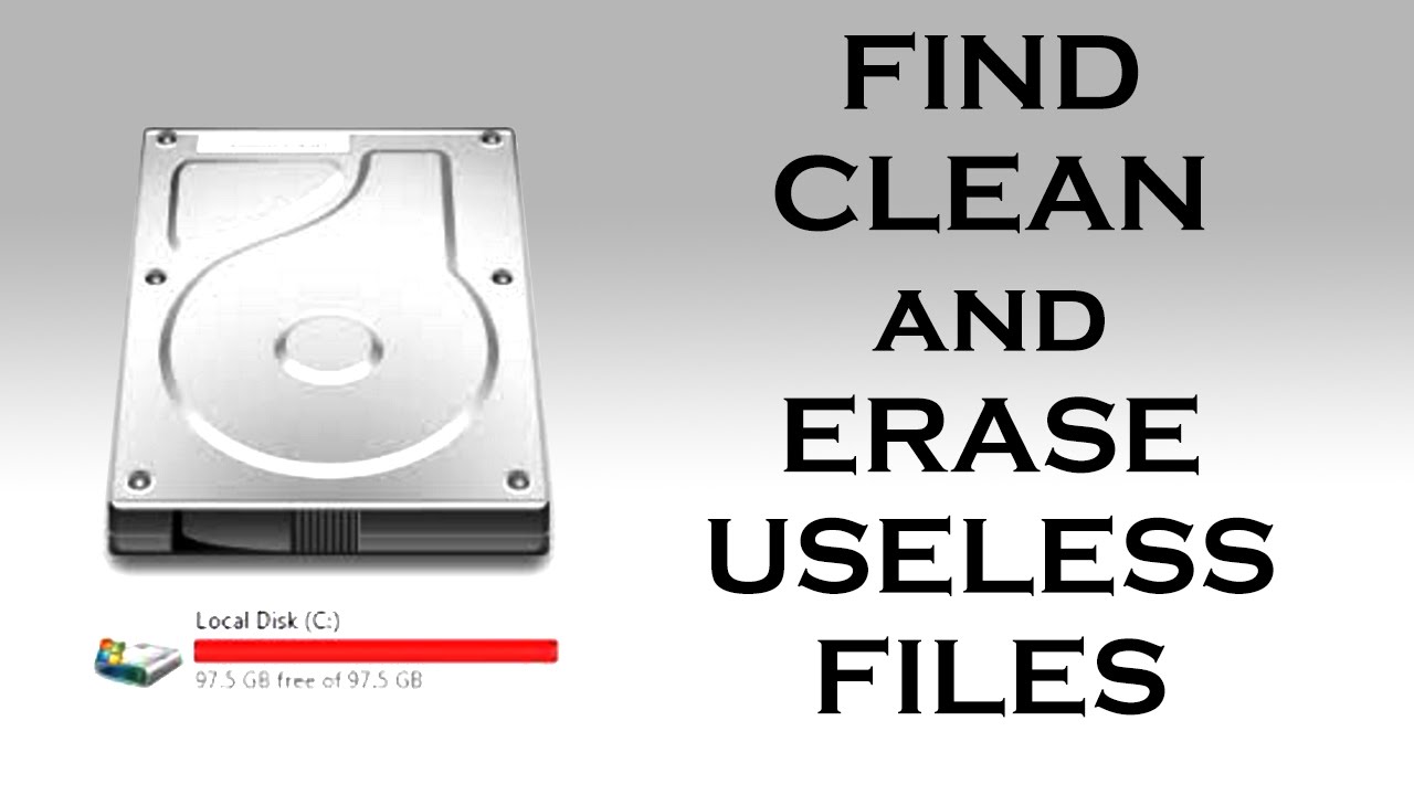 How To Clean Harddrive