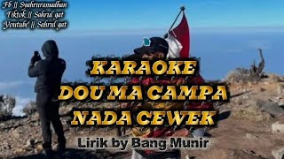 Karaoke Lagu Bima Dou Ma Cdana Nada Cewek