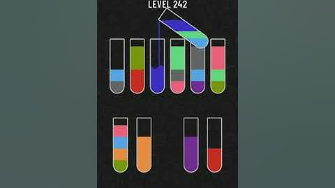 Water Sort Puzzle Level 242 | Level 242