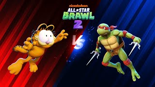 Nickelodeon All-Star Brawl 2: Garfield vs. Raphael
I heard that Microids announces the sequel of Garfield Kart called All You Can Drift and it will be released on September 10th.
As for this, Ill do every Garfield gameplays before the sequel of this racing game by starting making another NASB2 video. Enjoy!
I own nothing. All rights go to Nickelodeon, GameMill Entertainment and Paws, Inc. Nickelodeon All-Star Brawl 2: Garfield vs. Raphael