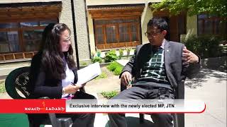 Exclusive interview with the newly elected MP, Jamyang Tsering Namgyal - Part I