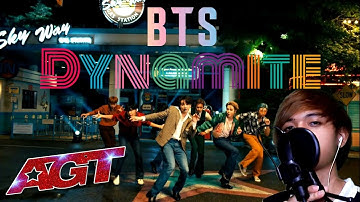 BTS FILIPINO FANBOY REACTS TO // BTS -"Dynamite" on AGT - America