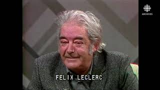 Félix Leclerc en entrevue avec Denise Bombardier en 1981