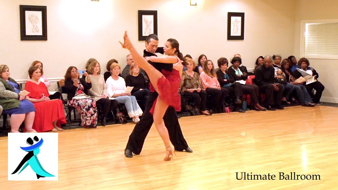 Paso Doble Show Dance at Ultimate Ballroom Dance Studio in Memphis