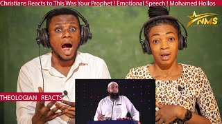 Christians Reacts to This Was Your Prophet ! Emotional Speech ! Mohamed Hollos JAWABI