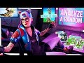 Analyze a Random on Fortnite - Retaking High Ground, Landing & Loot Paths