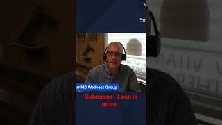 Suboxone Taper Less Is More #suboxone #buprenorphine #addiction