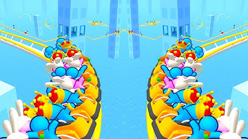 Runner Coaster ​-Gameplay Walkthrough All Levels iOS, Android Big Update (Part 1)SHAPE GAMES SG286