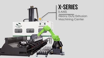 Aluminum Extrusion CNC Machining Center - The EX-Series by C.R. Onsrud
