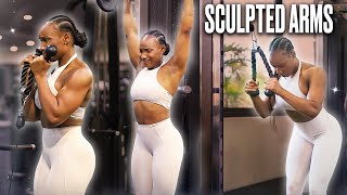 Gym Vlog: The Best Biceps, Triceps And Shoulders Workout + Overcoming Gym Anxiety