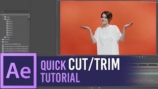 Split Cut Trim Layer After Effects | Quick Tutorial 2021