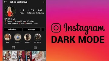 How To Enable DARK MODE on INSTAGRAM Easy