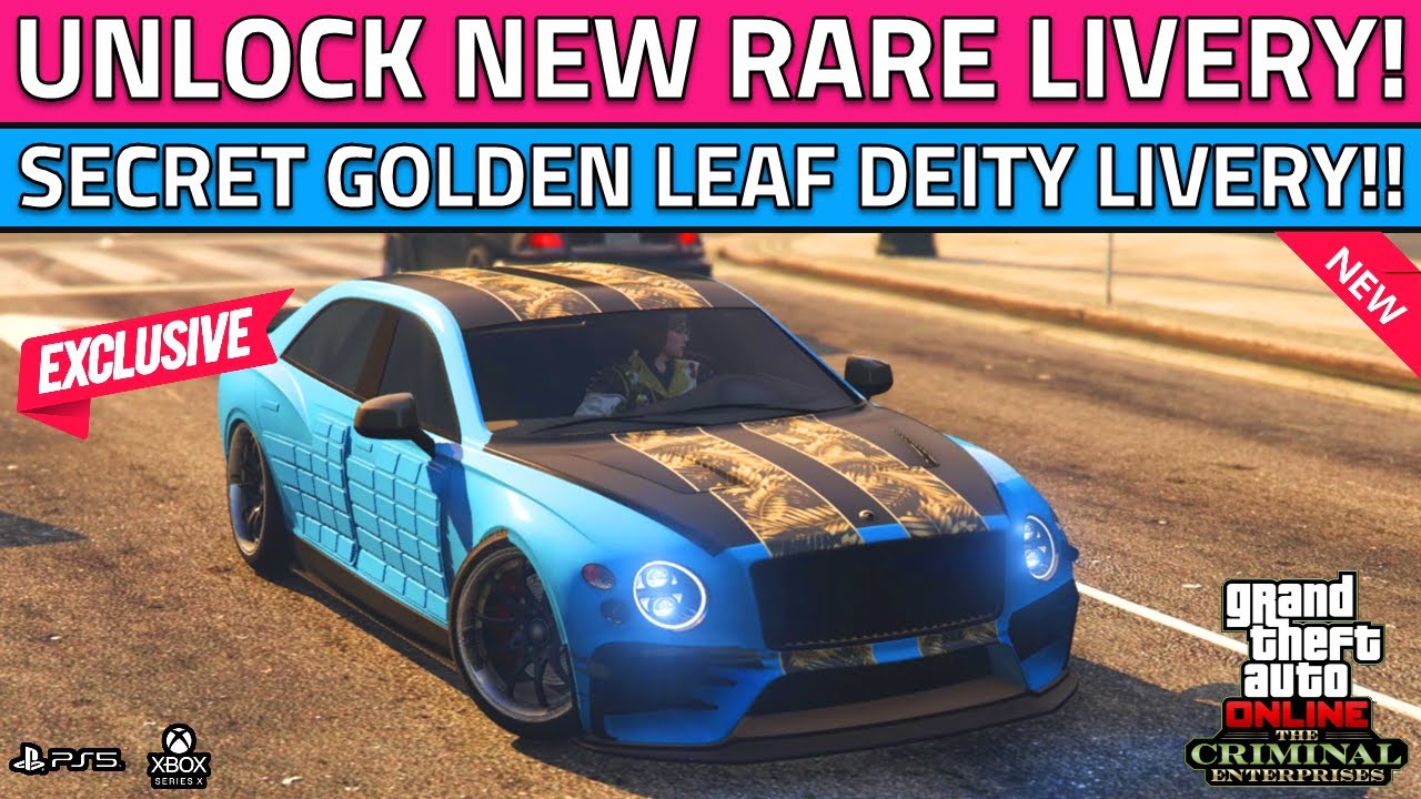 How To Get RARE Hidden Livery On Enus Deity in GTA 5 Online! How To