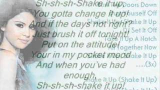 Shake it up - Selena Gomez Lyrics