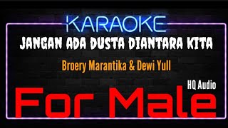 Karaoke Jangan Ada Dusta Di Antara Kita  For Male   Broery Marantika U0026 Dewi Yull