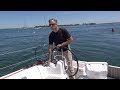 Jeanneau 449 Docking in a Slip with Scott Rocknak