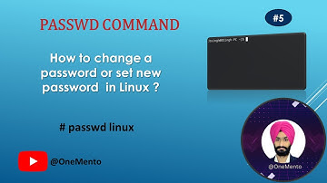 passwd command in Linux | How to change the password or create the password in Linux