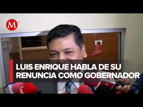 Luis Enrique Orozco da mensaje tras renunciar como gobernador interino de Nuevo León