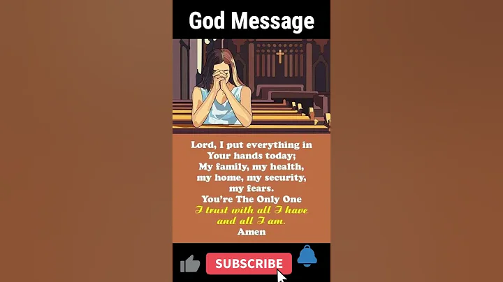 FACING LIFE’S GIANTS | God Is Bigger Than Your Giant । YOU ARE CHOSEN BY GOD💕 prayer #messageofgod