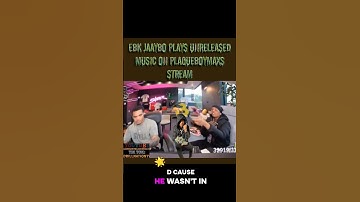 EBK JAAYBO PLAYS UNRELEASED MUSIC FOR PLAQUEBOYMAXS STREAM #ebkjaaybo #plaqueboymax #twitch #cali