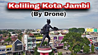The Beauty of Jambi City from the Air - Drone Video Footage - 2022 Drone View - Around Jambi City
