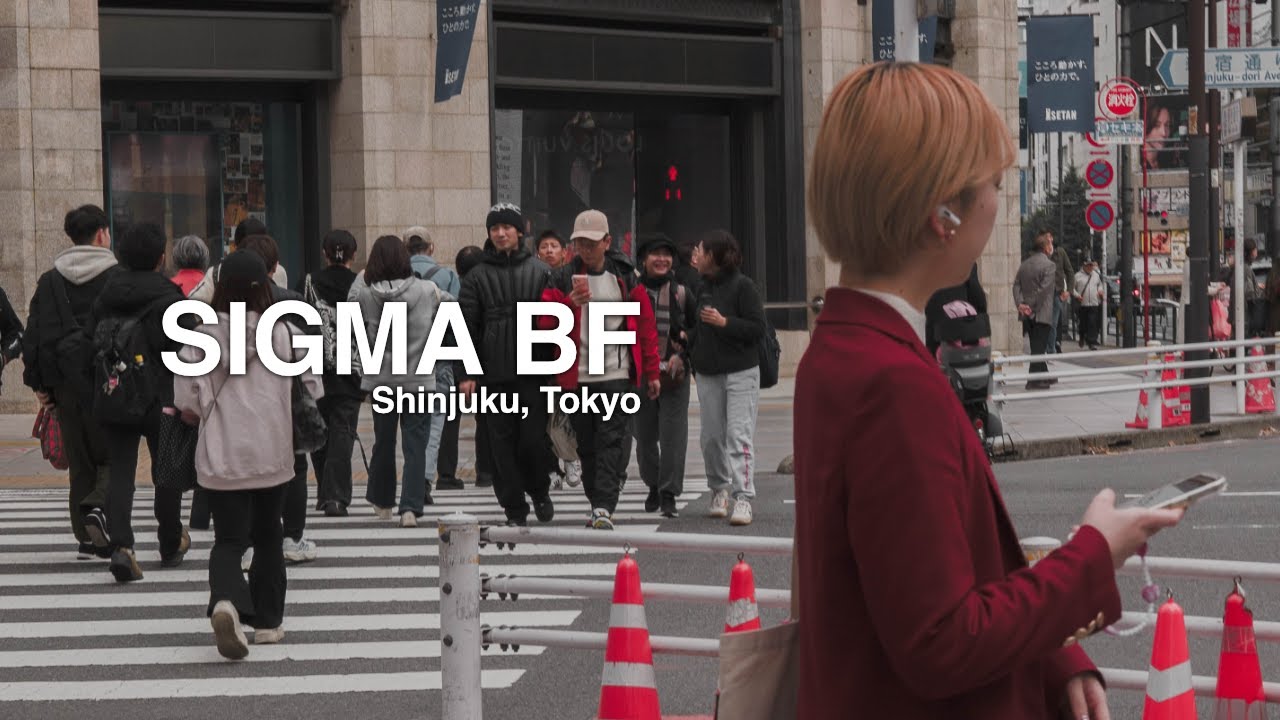 Street Photography, Shinjuku, Tokyo 8th November 2025 - SIGMA BF