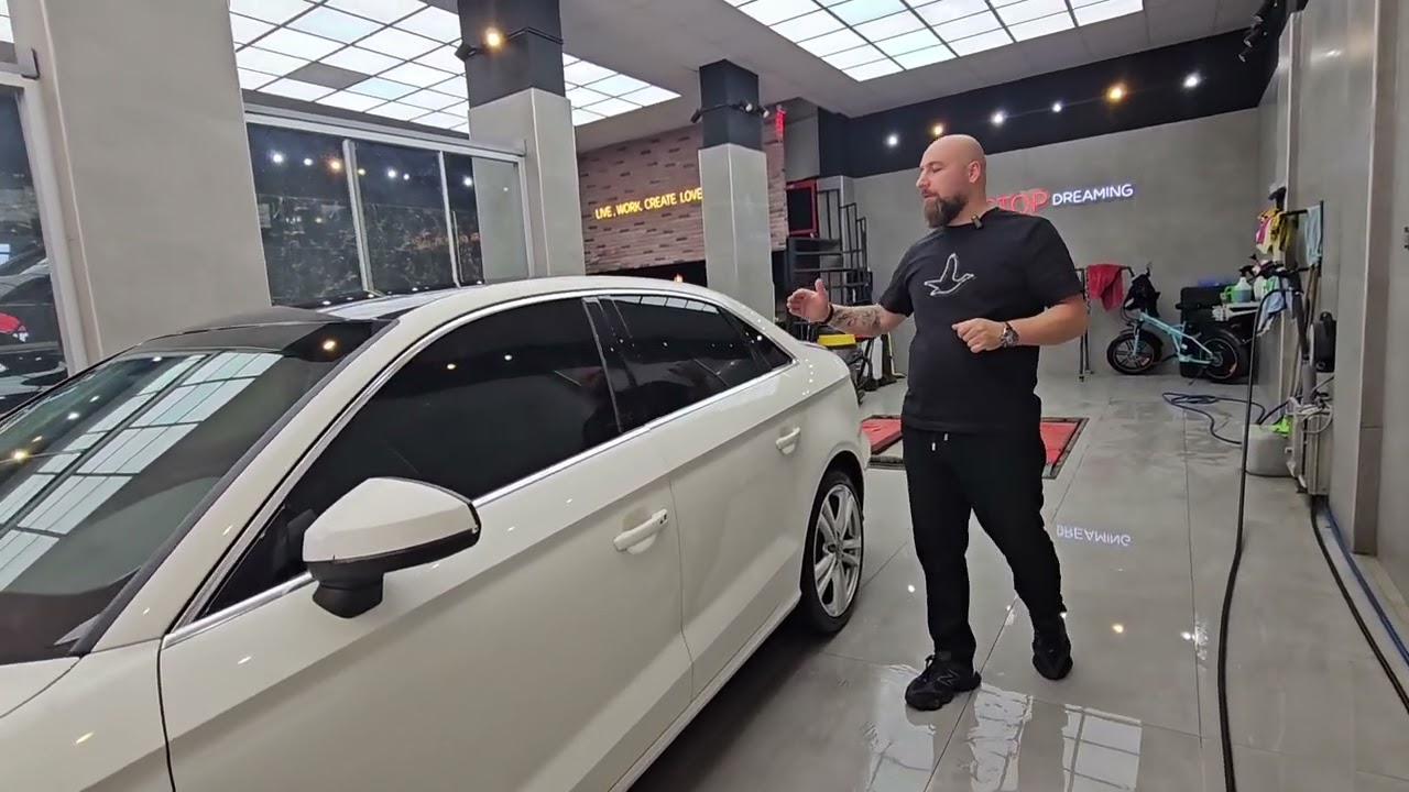 Audi A3 LLumar Cam Filmi