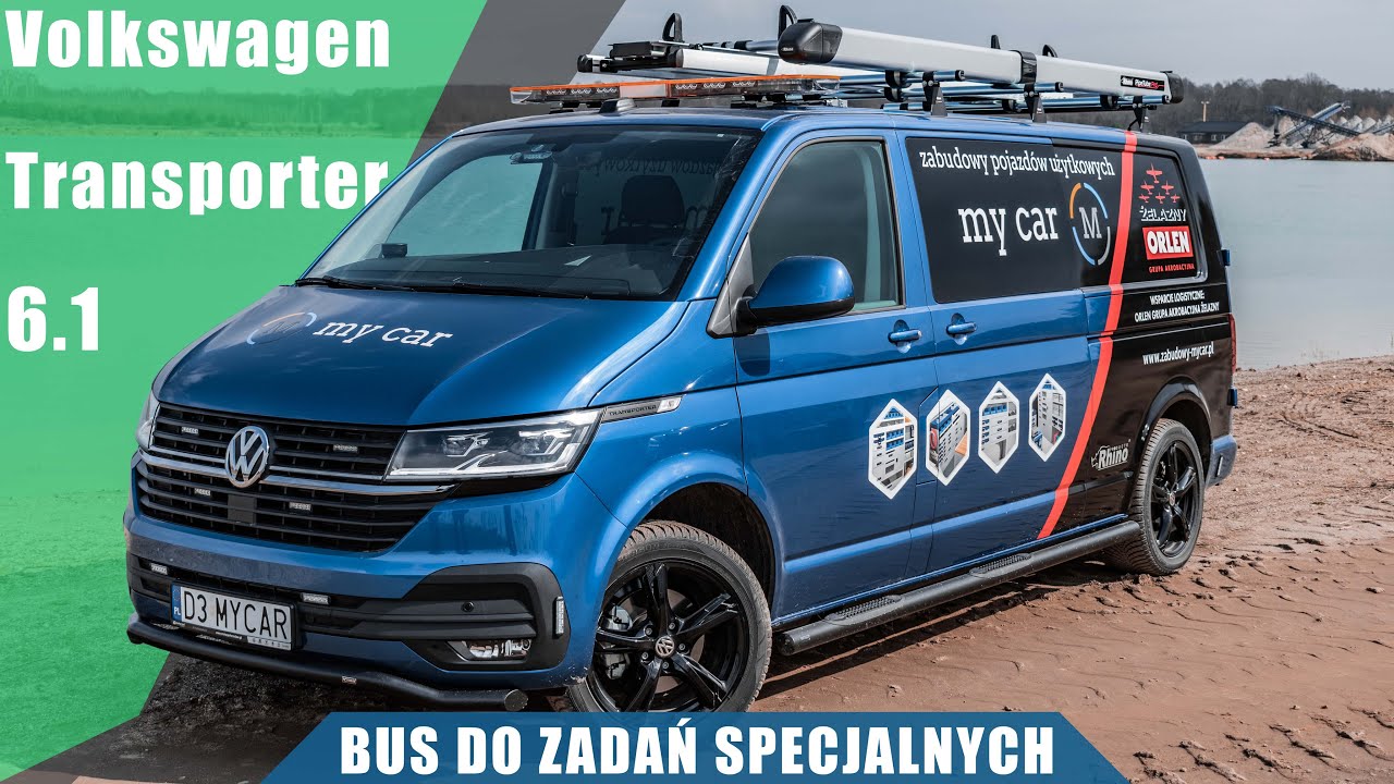 Volkswagen Transporter 6.1 2.0 TDI 204KM 2021. Bus do zadań specjalnych.