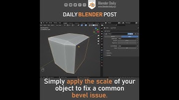 Common Bevel issue in Blender