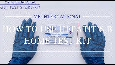 GET TEST STORE/MY-HOW TO USE HEPATITIS B HOME TEST KIT