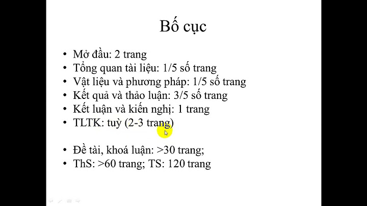 Bài tập luyện dịch về báo cáo khoa học